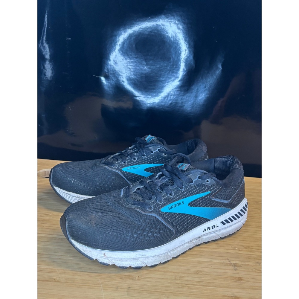Brooks Ariel 20 Womens Running Shoes Black Blue 1203151B064 Size 11